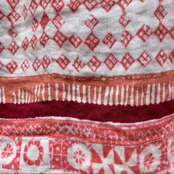 Ann Taylor Loft Linen Aztec Boho Skirt NWOT Sz. 6 - Picture 4 of 8